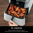 thumbnail image 4 of Ninja Pro 4-in-1 Air Fryer, XL 6.5-Qt Basket, 4 Functions, Air Crisp Technology, Non-stick, Crisper Plate, AF180WMWH White, 4 of 20