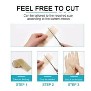 Aliver Silicone Scar Roll, 120-inch Scar Removal Sheets for Surgery Scar Tape Roll for C-Section, Painless