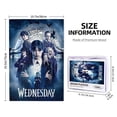 thumbnail image 4 of 1000 Pieces Wednesday Addams Puzzles Cartoon Wooden Puzzle Large Puzzle Game Artwork Family Decorations Unique Puzzle Gift, 4 of 9