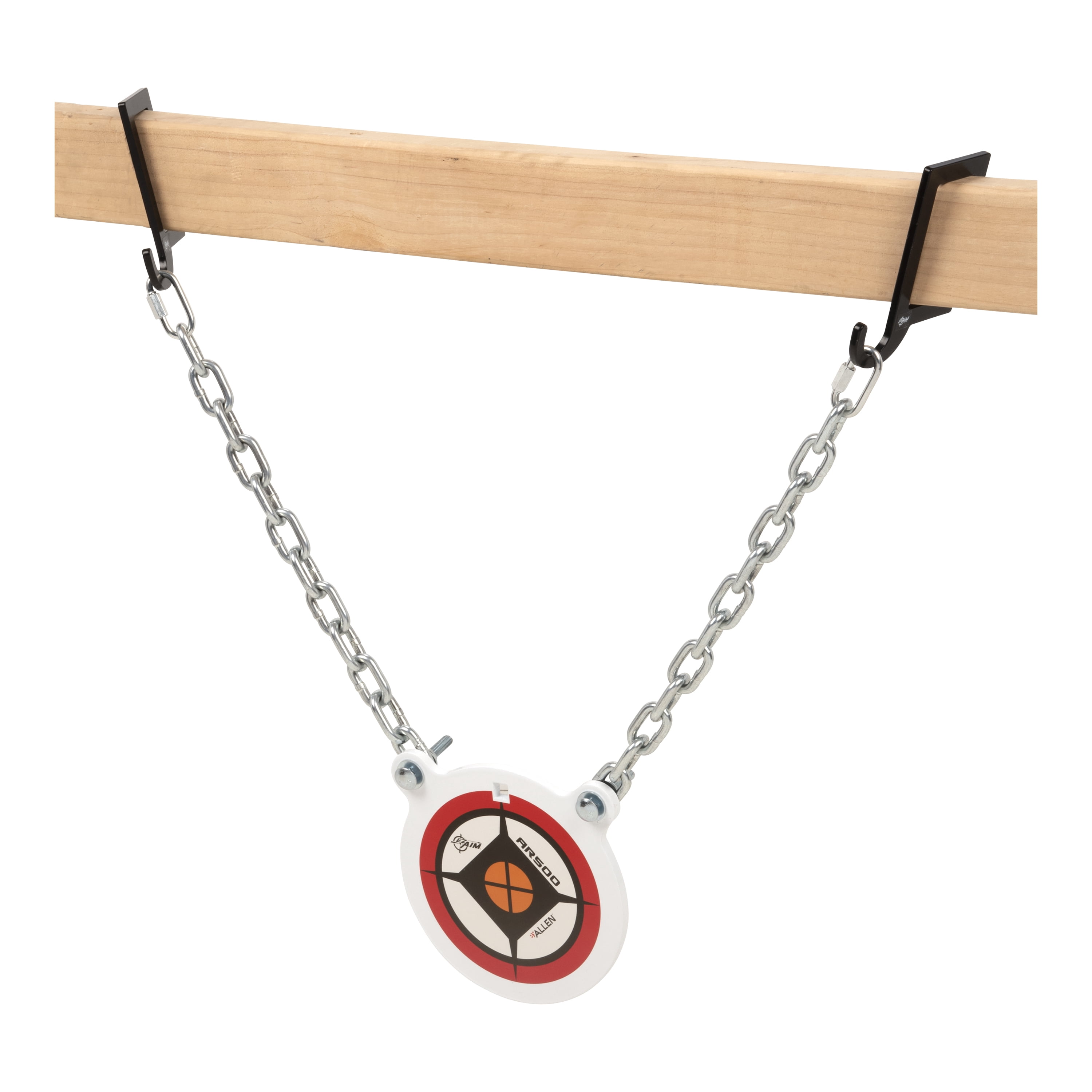 Ez Aim Gong Target 7" Chain Kit by Allen Company, 2-Pack, Steel