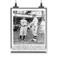 thumbnail image 2 of Print: Manager Milan Of The Nationals And Miller Huggins Of The Yankees, 2 of 4