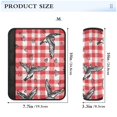 thumbnail image 6 of ALAZA Romantic Love and Bird Car Seat Belt Adjuster Neck Covers Shoulder Cushions Pads S, 6 of 8