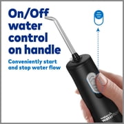 Waterpik Cordless Express Portable Water Flosser with 2 Settings, 2 Tips, ADA Accepted, Black (Packaging May Vary)