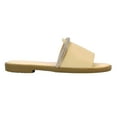 thumbnail image 3 of London Womens Khai Rhinestone Diamante Flat Sliders, 3 of 6