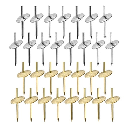 

Voiceine 30pcs Picture Hangers Iron Nail Hooks Photo Hanging Nails Drywall Hook Hangers