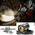 thumbnail image 4 of USB Rechargeable Bike Light & Taillight  & wheel lights, IP65 Waterproof For Commuters, Road Cyclists & Mountain Bikers, 4 of 9