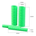 thumbnail image 2 of 4Pcs/set Modification Parts Multicolor Protection Environmental Motorcycle Gloves Rubber Hand Grips Professional Handle Turn Grip BLACK, 2 of 8