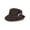 Brown, variant on Classic Fedora Hats for Men Outdoor Travel Wide Brim Felt Hat Panama Hats Dress Hat with Bow Belt, Khaki