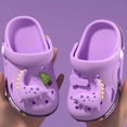 thumbnail image 5 of JAJAHO Boys Girls Clogs Garden Shoes Kids Cartoon Dinosaur Sandals Summer Beach Pool Water Shower Shoes 3-12Y, 5 of 6