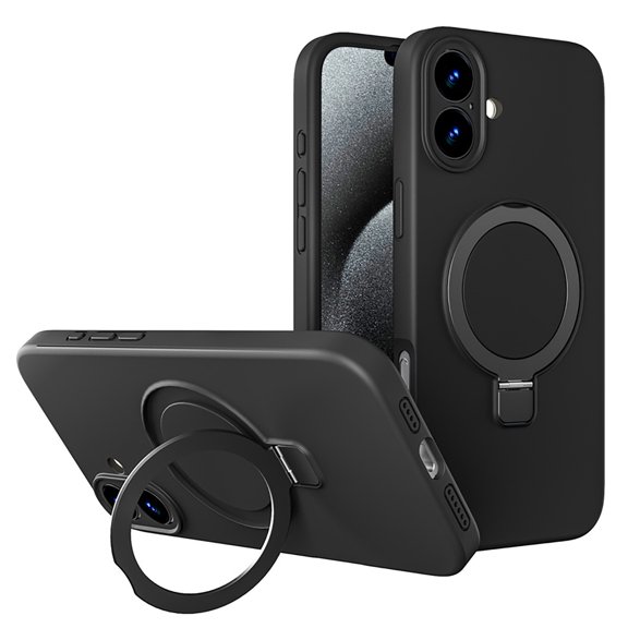 Magnetic for iPhone 15 Case & iPhone 16 Case [Compatible with Magsafe] Phone Case iPhone 15/16 Slim Shockproof Women Men Protective Cover for iPhone