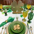 thumbnail image 6 of St. Patricks Day Tablecloth Shamrock Tablecloth 60"x84", Waterproof ST Patrick Day Decorative Vinly Table Cloth Irish Tablecloth for Rectangle Table, 6 of 6
