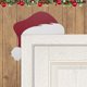 thumbnail image 2 of VI QUE Navidad Papá Noel Hombre de nieve Sombrero Decoración para la esquina de la puerta Navidad Para enviar regalos a la familia y a los niños Adornos de madera para la esquina de la puerta, 2 of 8