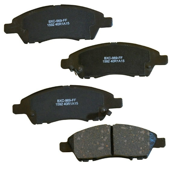 Bendix Brakes Disc Brake Pad Set Fits select: 2012-2019 NISSAN VERSA, 2014-2019 NISSAN VERSA NOTE