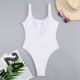 thumbnail image 4 of WILLBEST Trajes de Baño de Natación Para Mujer Trajes de Baño de Cintura Alta Para Mujer Traje de Baño Cruzado Con Lazo En La Espalda Traje de Baño Monokini Traje de Baño de 1 Pieza, 4 of 5
