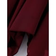 thumbnail image 6 of YONGHS Kids Flower Girls Formal Dress Wedding Party A Line Gown Burgundy 8, 6 of 7