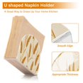 thumbnail image 5 of Yayeee Napkin Holder for Table Kitchen Paper Tissue Organization, Wheat Ears Pattern, 5 of 8