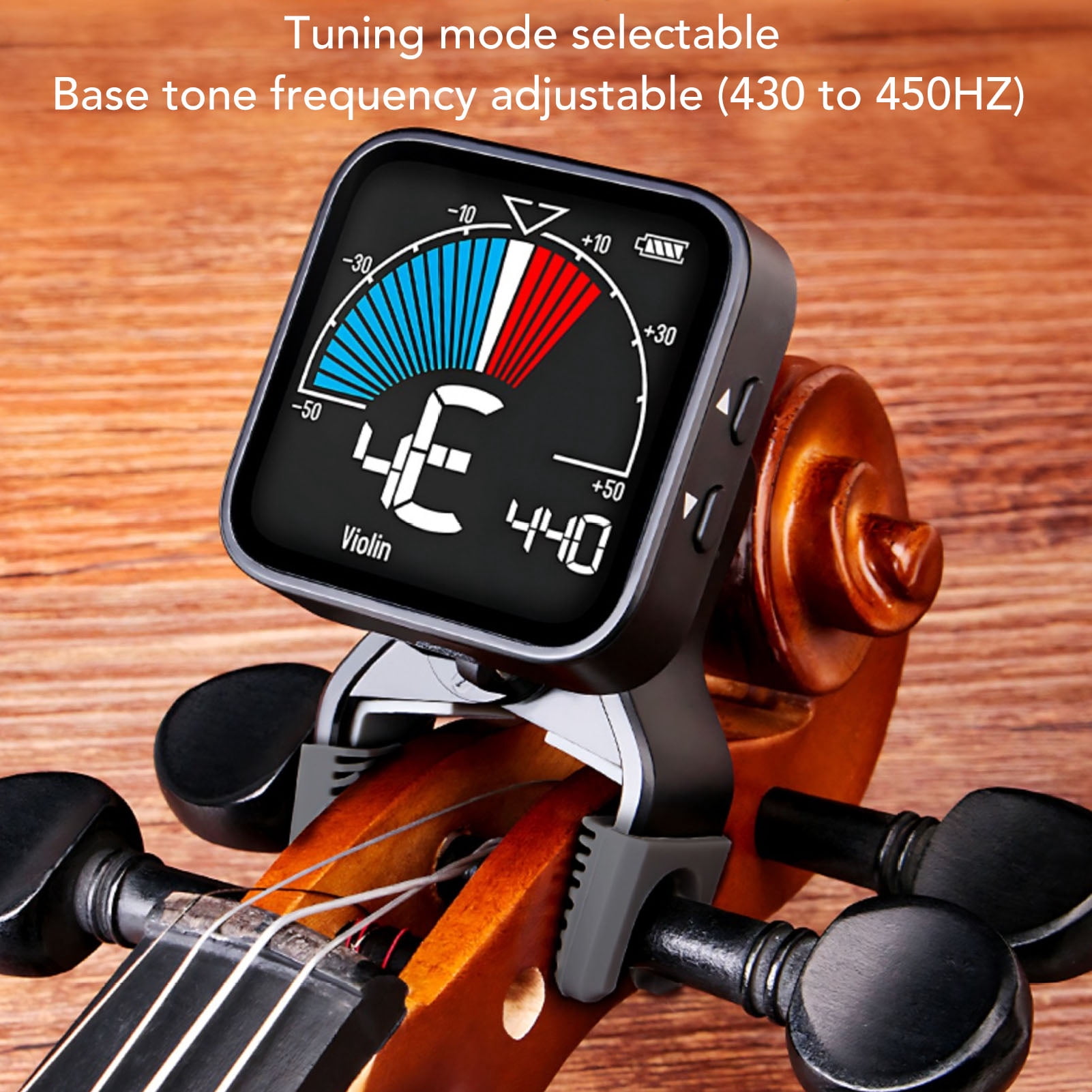 Viola Tuner Electronic Tuner, Metronome Violin Tuner for Cello