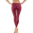 thumbnail image 5 of BLVB Yoga Leggings for Women Mid Waist Active Workout Running Pants Stretchy Gym Tights, 5 of 7
