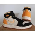 thumbnail image 2 of Ni - ke Ni - ke Air Jordan 1 Zoom Air Cmft 2 Muslin Brown-Gold-Black Sz 13 [DV1307-100], 2 of 5