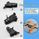 thumbnail image 4 of 2PCS Clips with Miter Saw Mounting Brackets for Dewalt'S DW7231 Mounting Bracket,for Dewalt Heavy Du, 4 of 5