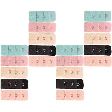 Raindrops 30 Pcs Bra Strap Extenders Extensions Buckle Hooks Women s