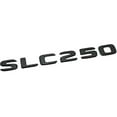 thumbnail image 1 of Matte Black SLC250 Car Letter Number Rear Trunk Badge Emblem for Mercedes Benz, 1 of 4