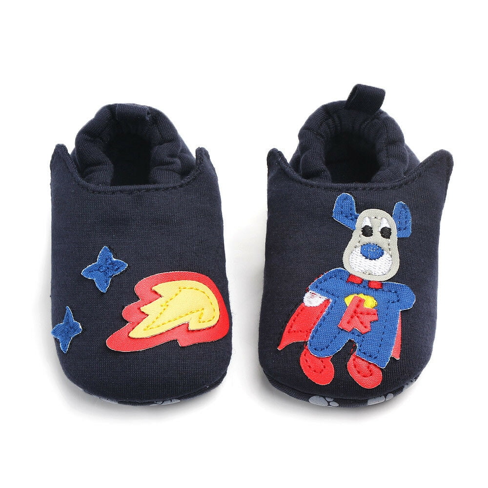 Details about   Infant Baby Girl Boy Toddler Cartoon Anti-slip Warm Print Slipper Sock Crib Shoe 