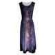 thumbnail image 3 of WILLBEST Vestido Corto Mujer Vestido Informal Con Bolsillo Sin Mangas Y Estampado De Cielo Estrellado Para Mujer, 3 of 3