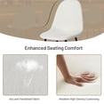 thumbnail image 3 of Sillas de comedor Furniturer, cómodas, tapizadas, juego de 4, 3 of 7