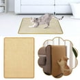 thumbnail image 6 of Natural Sisal Cat Scratcher Mat Cat Scratch Mats Horizontal Cat Floor Scratching Pad Rug Protect Couch and Carpets, 6 of 7