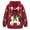 #3 Red Hoodie with Bunny, variant on Goodw7 Women Oversized Pet Pouch Sweatshirt, Christmas Dog Cat Carrier Hoodie with Kangaroo Pocket, Cozy Pullover for Outdoor Walks and Lounging