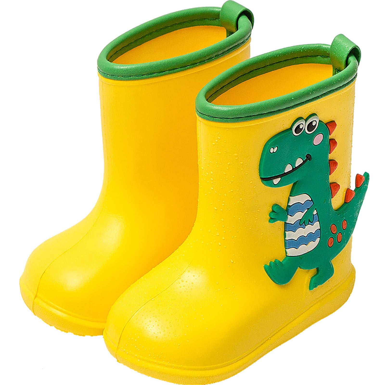 Hessimy Kids' Rain Boots Rubber, Waterproof, Slip-Resistant Hessimy Kids' Rain Boots Rubber, Waterproof, Slip-Resistant