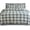 Plaid Navy/Aqua, variant on 4-Piece 100% Turkish Soft Cotton Flannel Sheet Set - Deep Pocket Fitted Sheet, Flannel Sheets - Twin XL, Royal Blue
