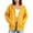 Solid, variant on Mittory Women Zip Up Hoodie Jacket, Drawstring Hood Side Pockets Long Sleeve Loose Fit Solid Casual Sweatshirt Coat