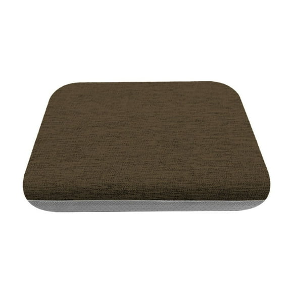 JilgTeok 2 Packs Coussin de Chaise Antidérapant en Lin pour Maison Bureau Cuisine Voiture Confort Ergonomique Housse Lavable 40x40cm