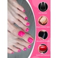 thumbnail image 4 of Toe Dual Nail Forms, 300 unidades, para gel de extensión de polietileno EBANKU, 4 of 7