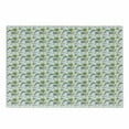 thumbnail image 1 of Snails Cutting Board, Botanical Concept of Leaves and Snails, Decorative Tempered Glass Cutting and Serving Board, in 3 Sizes, by Ambesonne, 1 of 2