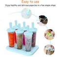 thumbnail image 4 of Ensemble de Moules à Popsicle Classiques, Moules à Glace Faits Maison avec Réutilisabilité, Design Gain de Place pour Réfrigérateur, Empilables pour Accessoires de Cuisine, 4 of 8