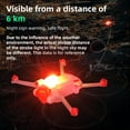 thumbnail image 3 of Night Flying LED Light for DJI Drones 3 Colors, 10 Flashing Modes, Easy Switching, Clear Visibility up to 6KM, 3 of 7
