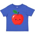 thumbnail image 3 of Inktastic Cute Happy Apple Boys or Girls Toddler T-Shirt, 3 of 5