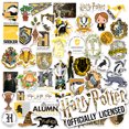 thumbnail image 1 of Harry Potter Hufflepuff Theme Pack Die Cut Vinyl Large Delux Sticker Variety Pack - Laptop, Water Bottle, Scrapbooking, Tablet, Skateboard, Indoor/Outdoor - Set of 50, 1 of 7