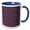 Blue/White, variant on 3drose, Geometrical Dot Pattern Background - Abstract Vector Graphic Design, 15oz Mug