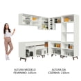 thumbnail image 5 of Cocina Integral Completa Modular Madesa Reims 402cm BB 01, 5 of 5