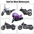 thumbnail image 5 of Unique Bargains XL Size Universal Half Cover Motorcycle Cover Purple - Pack of 1, 5 of 7