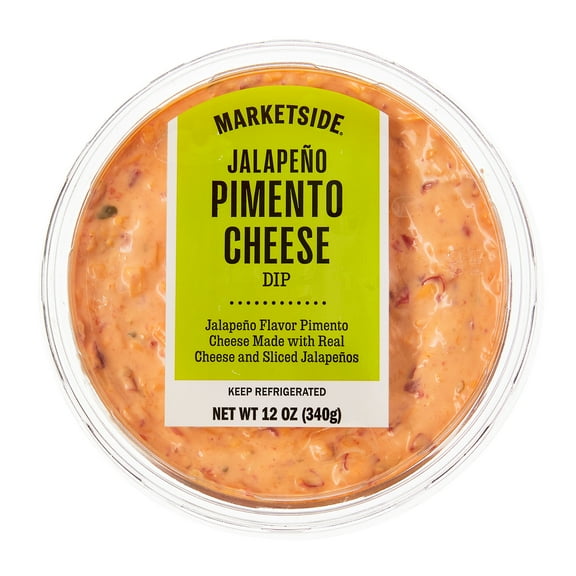 Marketside Jalapeno Pimento Cheese Dip, 12 oz Plastic Tub (Refrigerated)