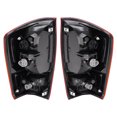 thumbnail image 4 of Kojem Pair Tail Brake Lights For 2016-2022 Toyota Tacoma  W/Bulbs Chrome Housing Left Right Replacement for TO2801198 TO2800198 8155004180 8156004180, 4 of 12