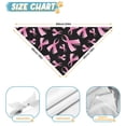 thumbnail image 6 of Dog Bandana 2 Pack,Pink Breast Cancer Bandanas for Dogs,Cat Bandana,Small/ Large Dog Bandana 2 Size,Dog Bandanas Girl Boy, 6 of 6