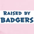 thumbnail image 2 of CafePress - Raised By Badgers Infant Bodysuit - Baby Light Bodysuit, Size Newborn - 24 Months, 2 of 4