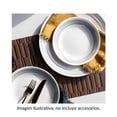 thumbnail image 4 of Vajilla Corelle Classic Brushed Silver 16 Piezas Blanca, 4 of 4