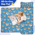 thumbnail image 4 of Cartoon Corgi Toddler Nap Mats for Kids Preschool,Sleeping Mat Bag or Kids,Toddler Sleeping Bag,Toddler Nap Mat or Daycare, 4 of 6